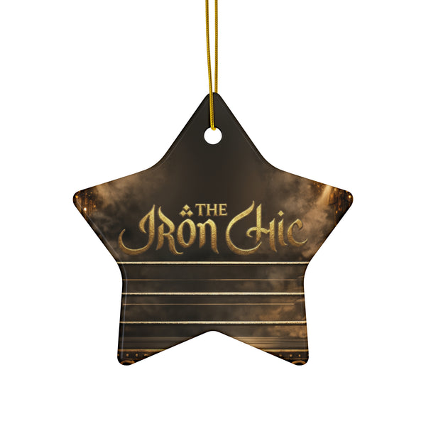 The Iron Chic™ Ceramic Ornament