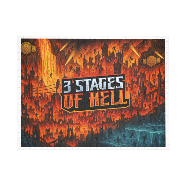 Three Stages of Hell™ Jigsaw Puzzle