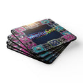 WrestleGate™ Corkwood Coaster Set