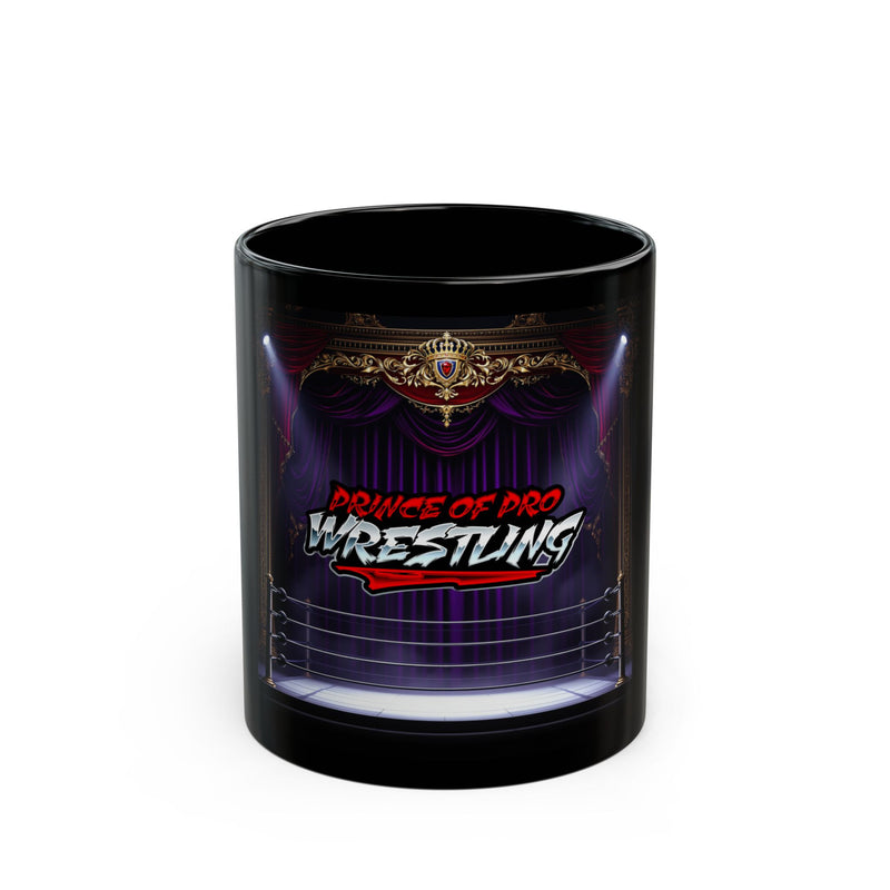 Prince of Pro Wrestling™ Black Mug