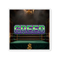 Greed™ Die-Cut Magnet