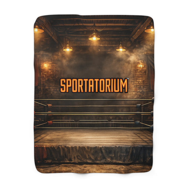 Sportatorium™ Sherpa Fleece Blanket