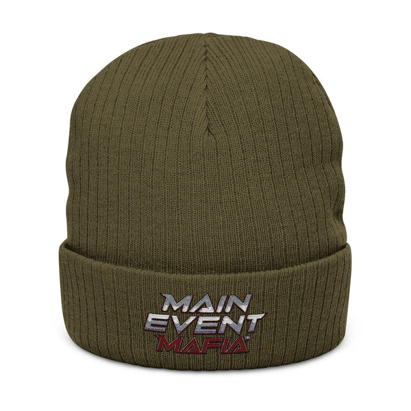 Main Event Mafia™ Ribbed Knit Beanie