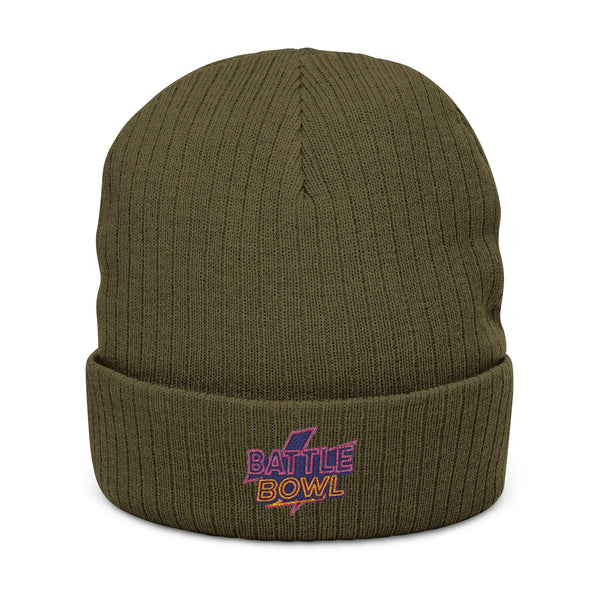 Battle Bowl™ Ribbed Knit Beanie
