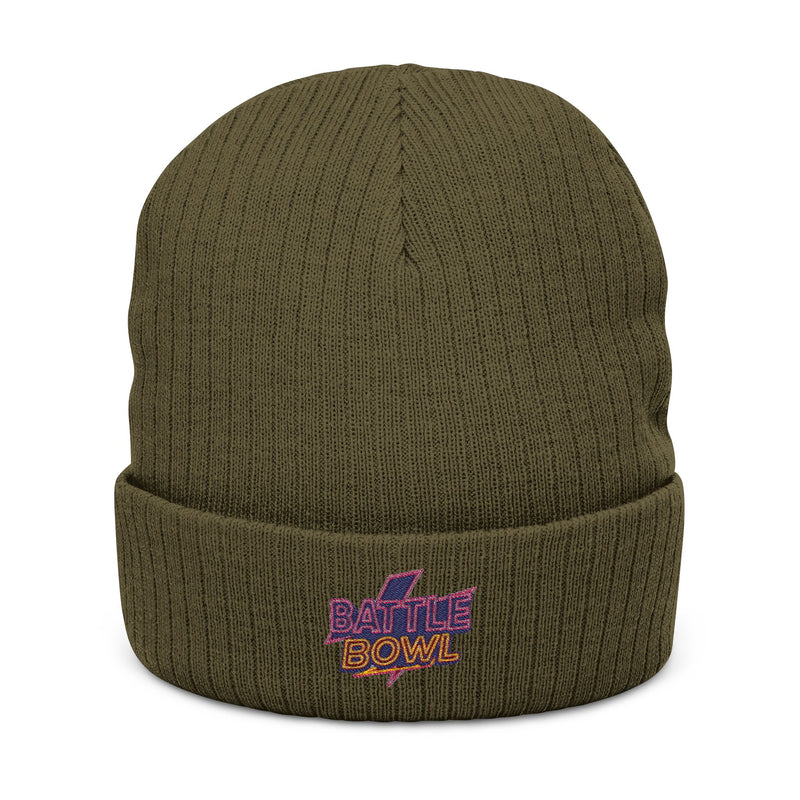 Battle Bowl™ Ribbed Knit Beanie