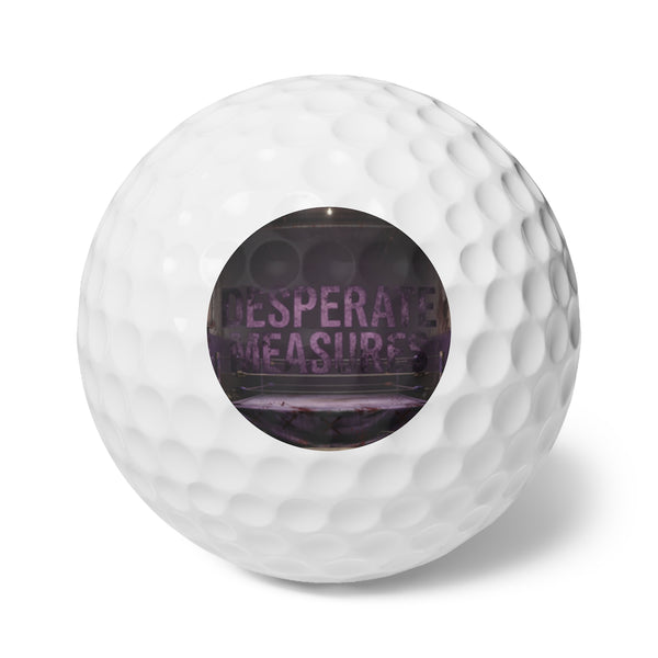 Desperate Measures™ Golf Balls, 6pcs
