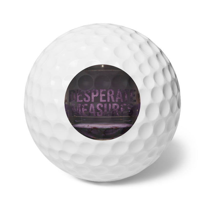 Desperate Measures™ Golf Balls, 6pcs