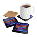 Shotgun Saturday Night™ Corkwood Coaster Set