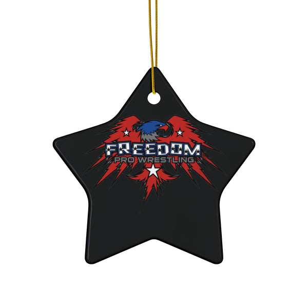 Freedom Pro Wrestling™ Ceramic Ornament