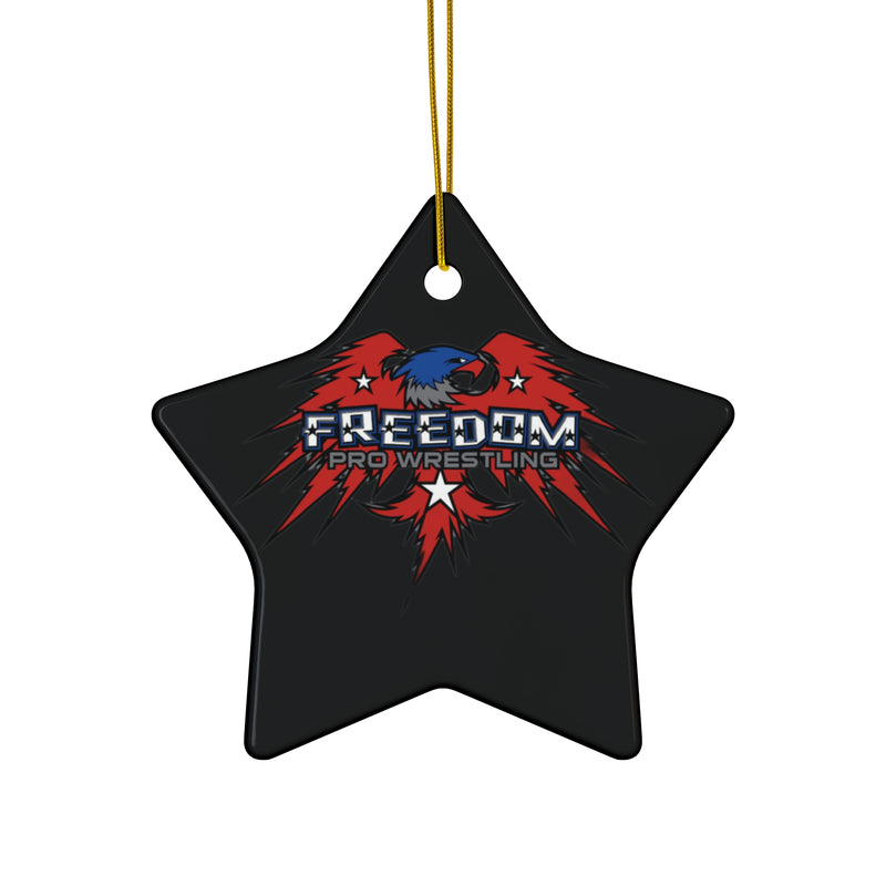 Freedom Pro Wrestling™ Ceramic Ornament