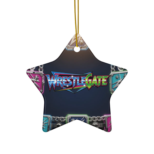 WrestleGate™ Ceramic Ornament