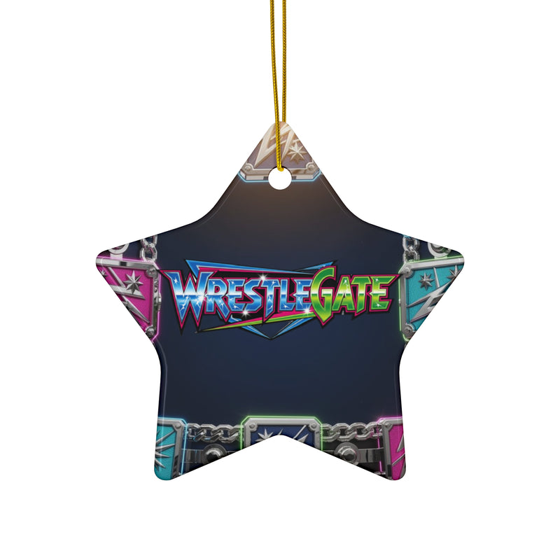 WrestleGate™ Ceramic Ornament