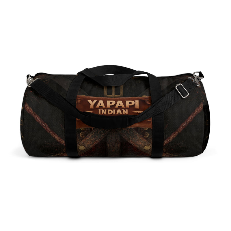 Yapapi Indian Strap Match™ Duffel Bag — Large (AOP)