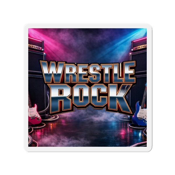WrestleRock™ Die-Cut Magnet