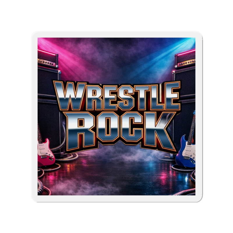 WrestleRock™ Die-Cut Magnet