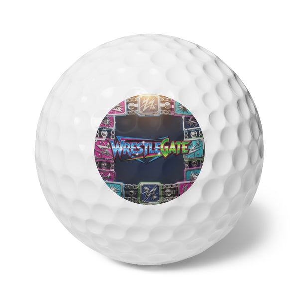 WrestleGate™ Golf Balls, 6pcs