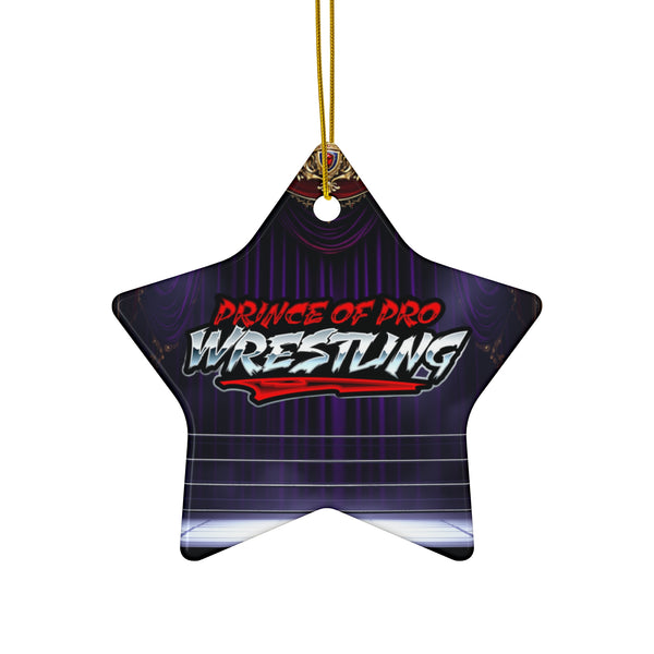 Prince of Pro Wrestling™ Ceramic Ornament