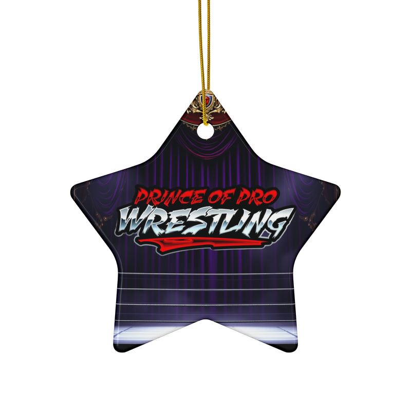 Prince of Pro Wrestling™ Ceramic Ornament