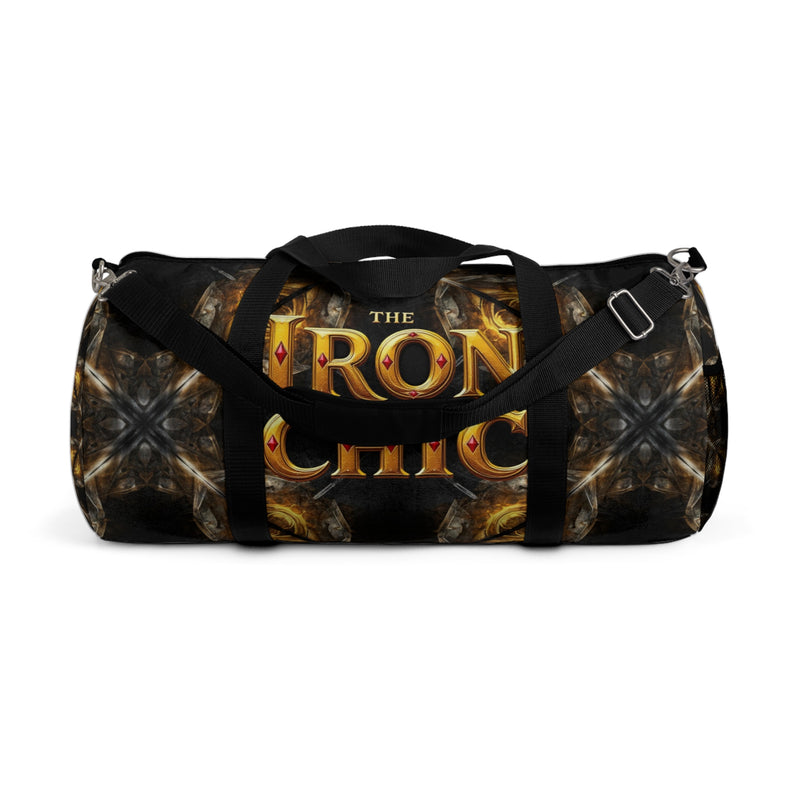 The Iron Chic™ Duffel Bag — Large (AOP)