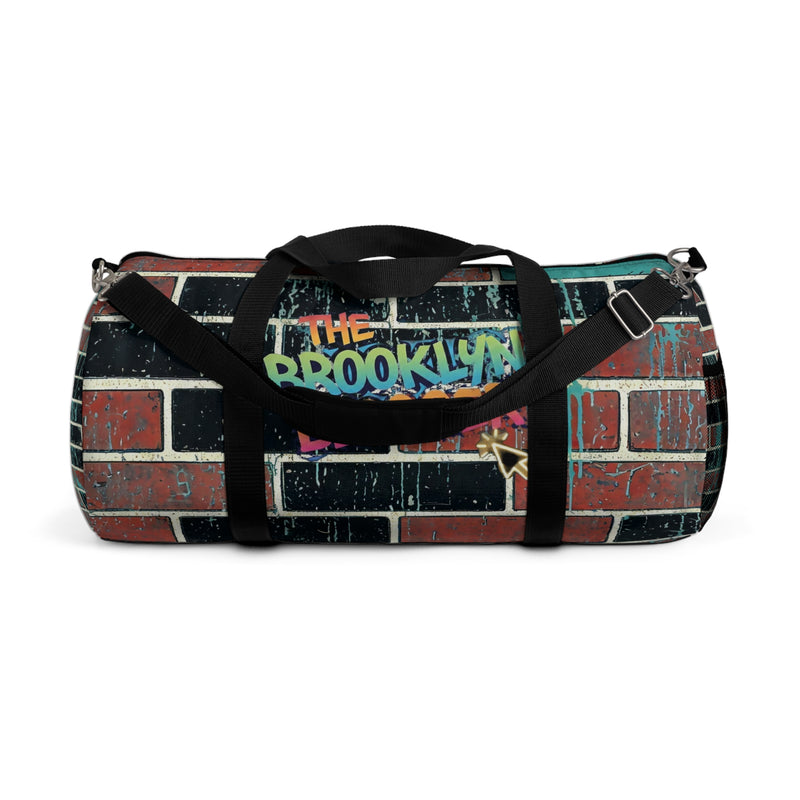 The Brooklyn Blogger™ Duffel Bag — Large (AOP)