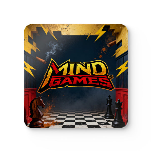 Mind Games™ Corkwood Coaster Set