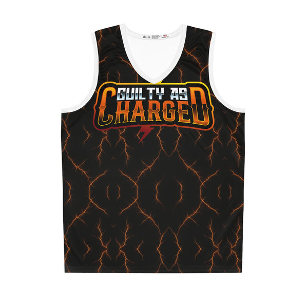 Guilty as Charged™ Basketball Jersey (AOP)