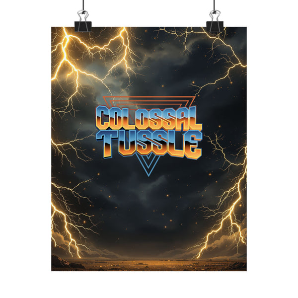 Colossal Tussle™ Matte Poster