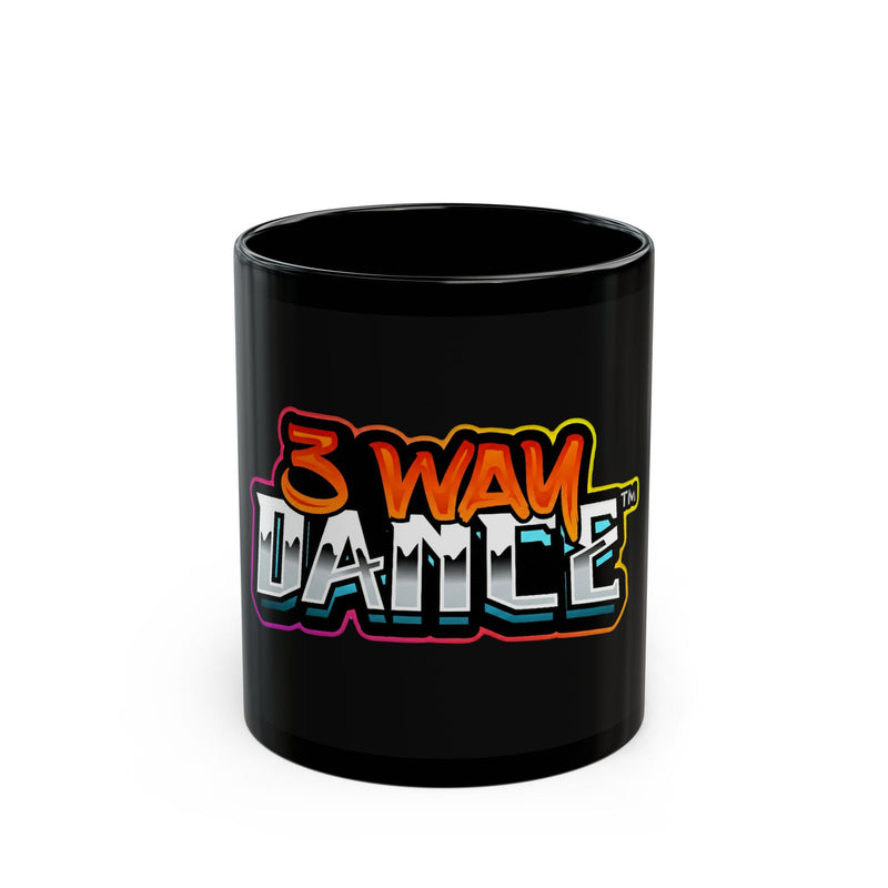 3 Way Dance™ Black Mug