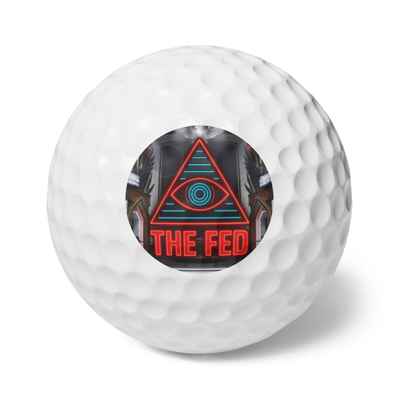 The Fed™ Golf Balls, 6pcs