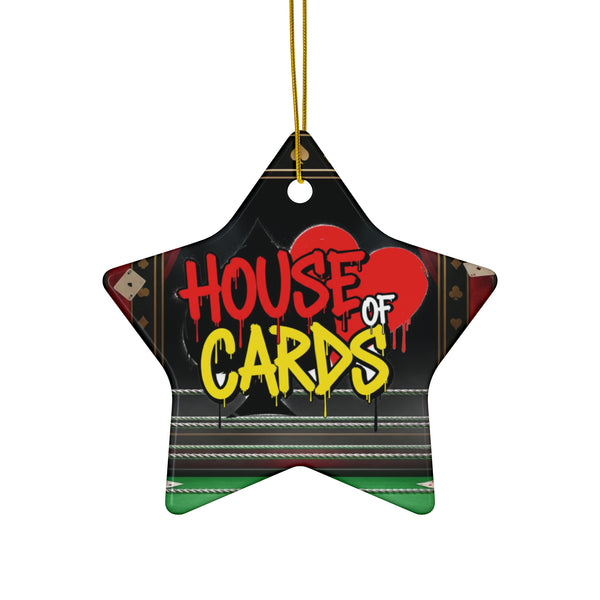 House of Cards™ Ceramic Ornament