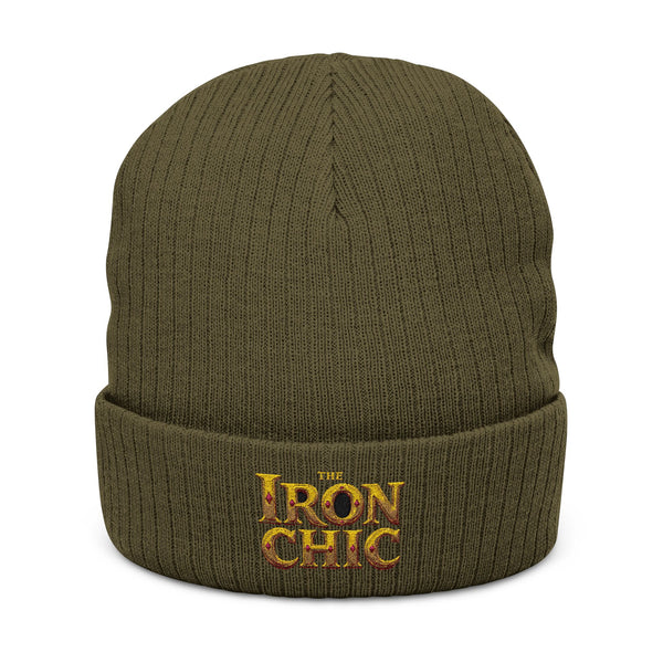 The Iron Chic™ Ribbed Knit Beanie