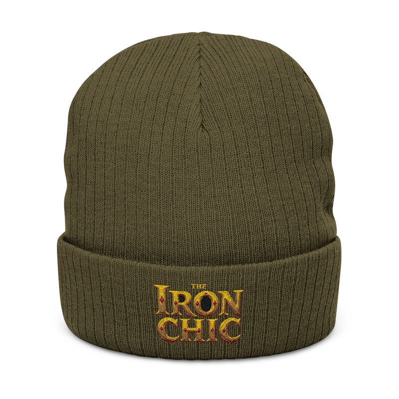 The Iron Chic™ Ribbed Knit Beanie