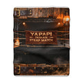 Yapapi Indian Strap Match™ Sherpa Fleece Blanket