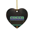Greed™ Ceramic Ornament