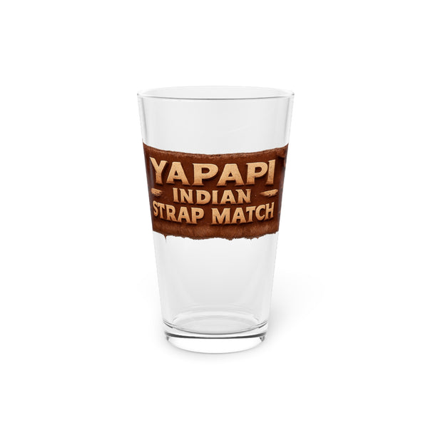 Yapapi Indian Strap Match™ Pint Glass