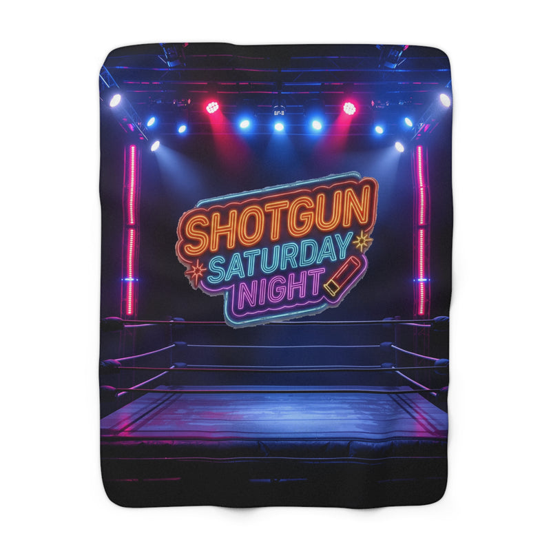 Shotgun Saturday Night™ Sherpa Fleece Blanket