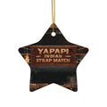 Yapapi Indian Strap Match™ Ceramic Ornament