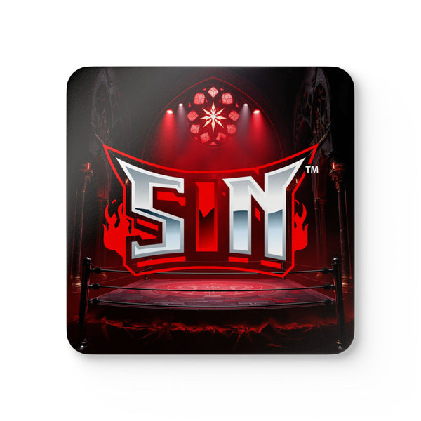 SIN™ Corkwood Coaster Set