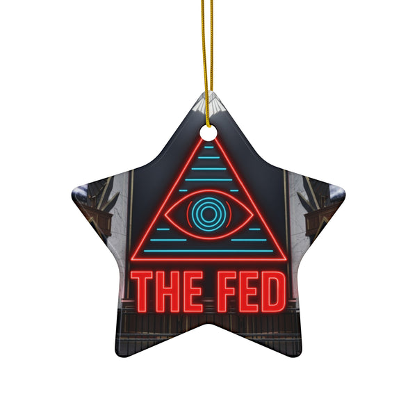 The Fed™ Ceramic Ornament