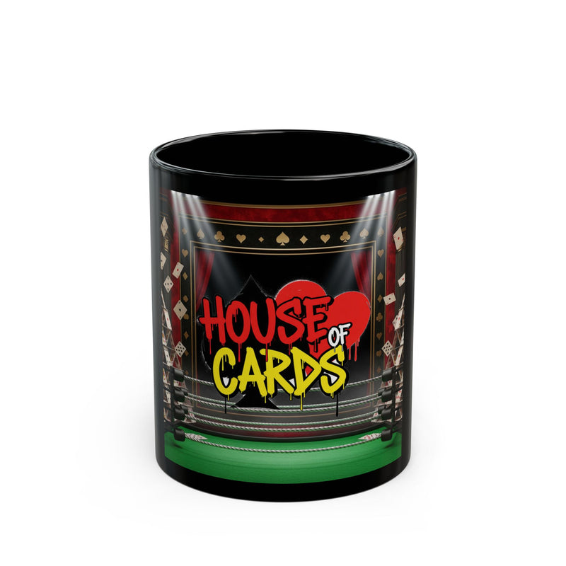 House of Cards™ Black Mug