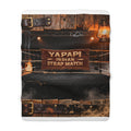 Yapapi Indian Strap Match™ Sherpa Fleece Blanket