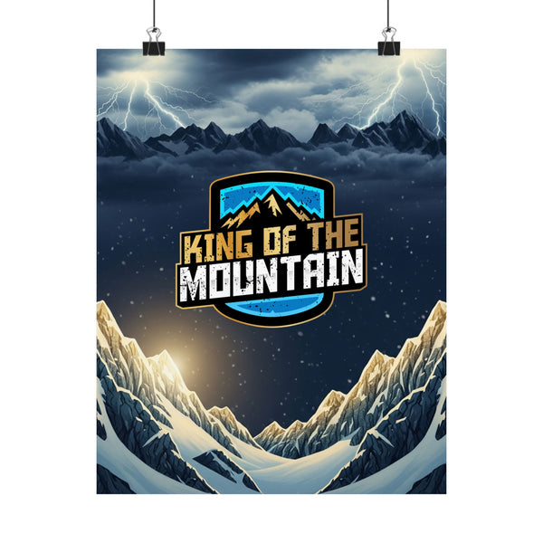 King of the Mountain™ Matte Poster