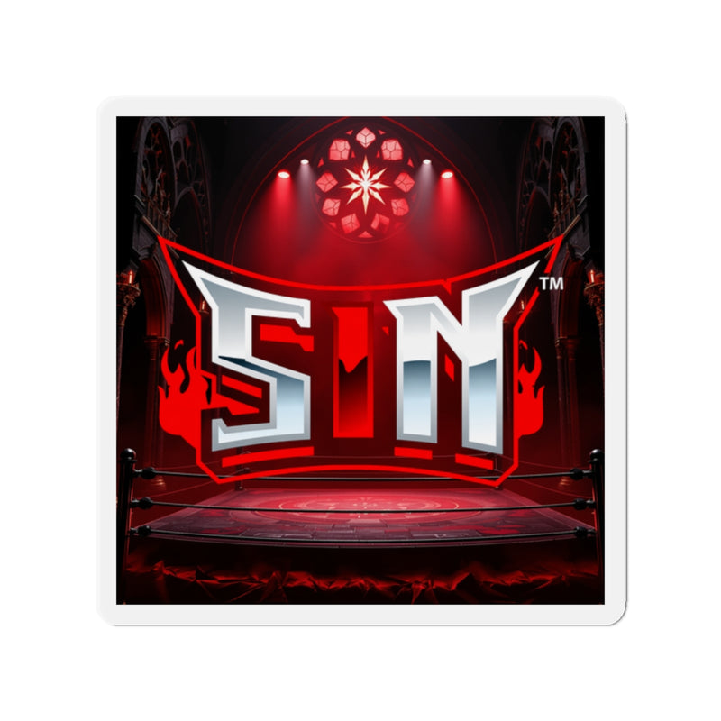 SIN™ Die-Cut Magnet
