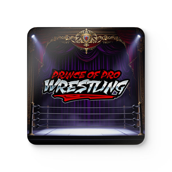 Prince of Pro Wrestling™ Corkwood Coaster Set
