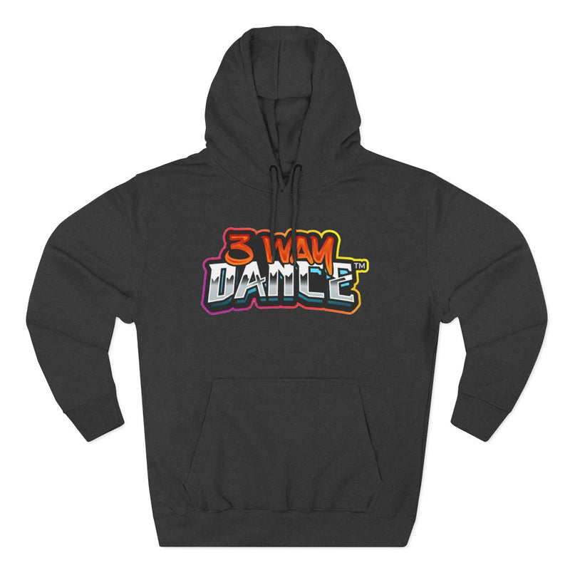 3 Way Dance™ Three-Panel Fleece Hoodie (Charcoal Heather)