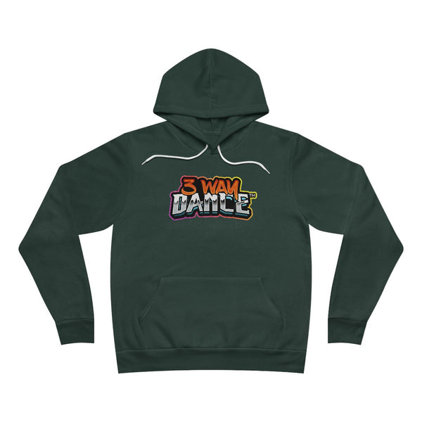 3 Way Dance™ Unisex Sponge Fleece Pullover Hoodie (Forest)