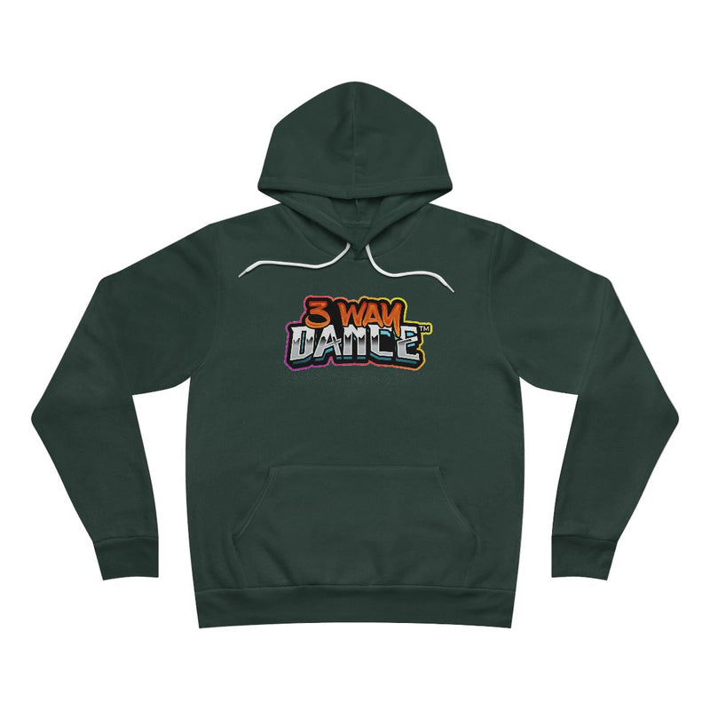 3 Way Dance™ Unisex Sponge Fleece Pullover Hoodie (Forest)