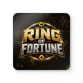 Ring of Fortune™ Corkwood Coaster Set