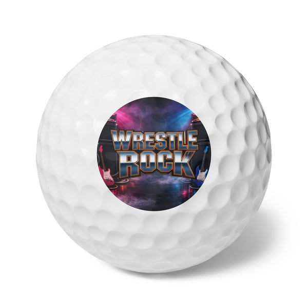 WrestleRock™ Golf Balls, 6pcs