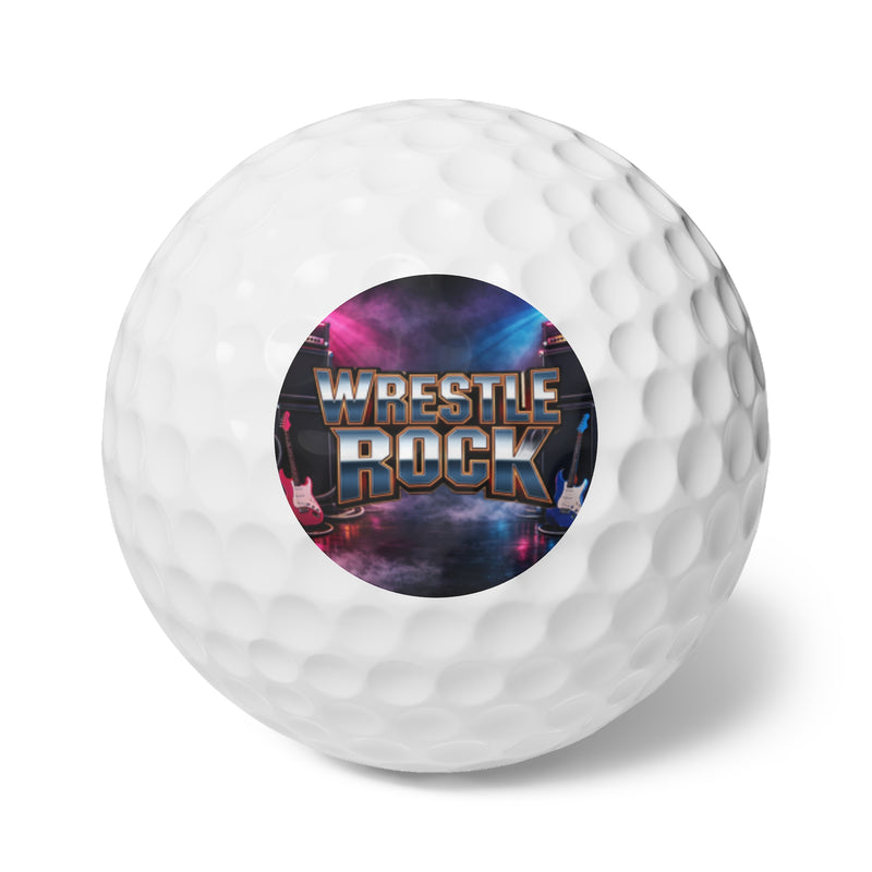 WrestleRock™ Golf Balls, 6pcs